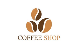 Coffee Shop Logo Template V14