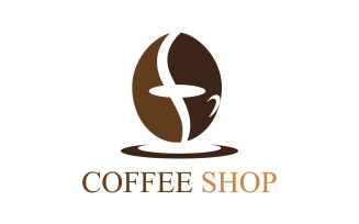 Coffee Shop Logo Template V18