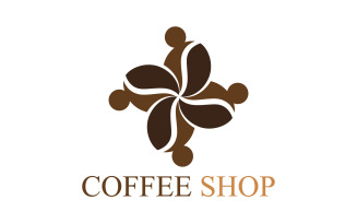 Coffee Shop Logo Template V19
