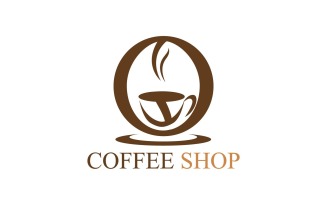 Coffee Shop Logo Template V22