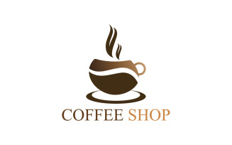 Coffee Shop Logo Template V25