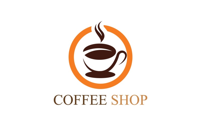 Coffee Shop Logo Template V30