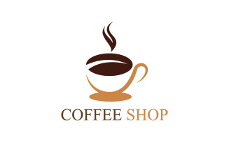 Coffee Shop Logo Template V32