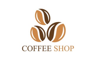 Coffee Shop Logo Template V4