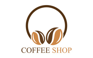 Coffee Shop Logo Template V5