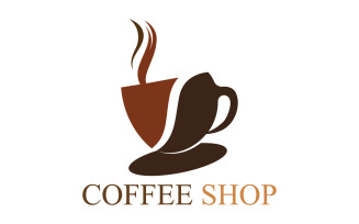 Coffee Shop Logo Template V7