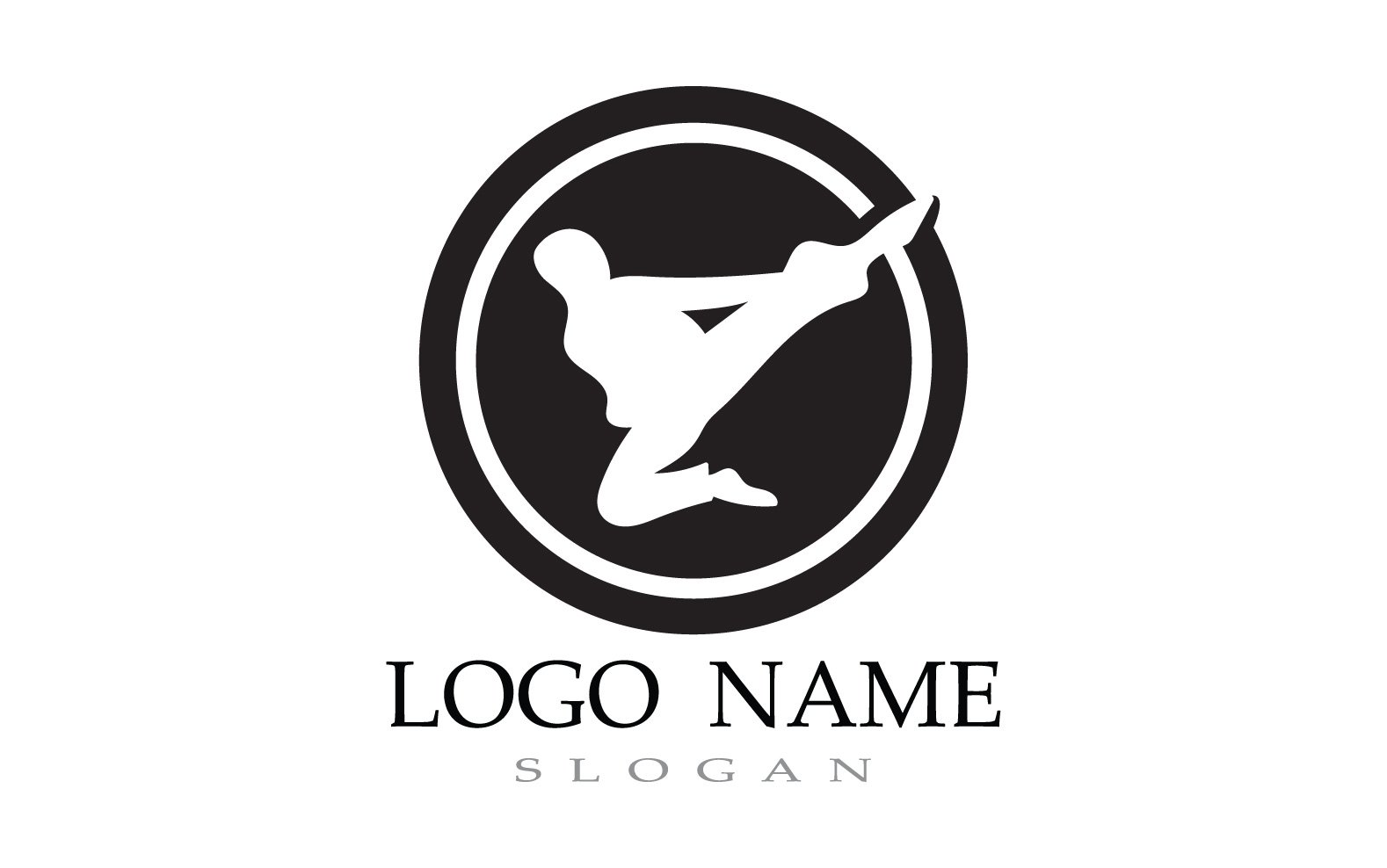 Kit Graphique #245016 Karate Sport Web Design - Logo template Preview