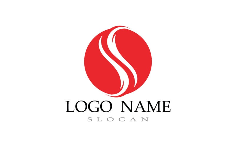 S Letter Business Logo Template V14