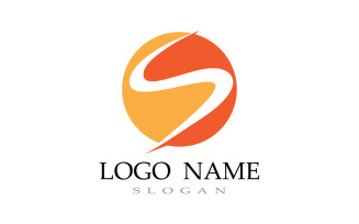 S Letter Business Logo Template V16