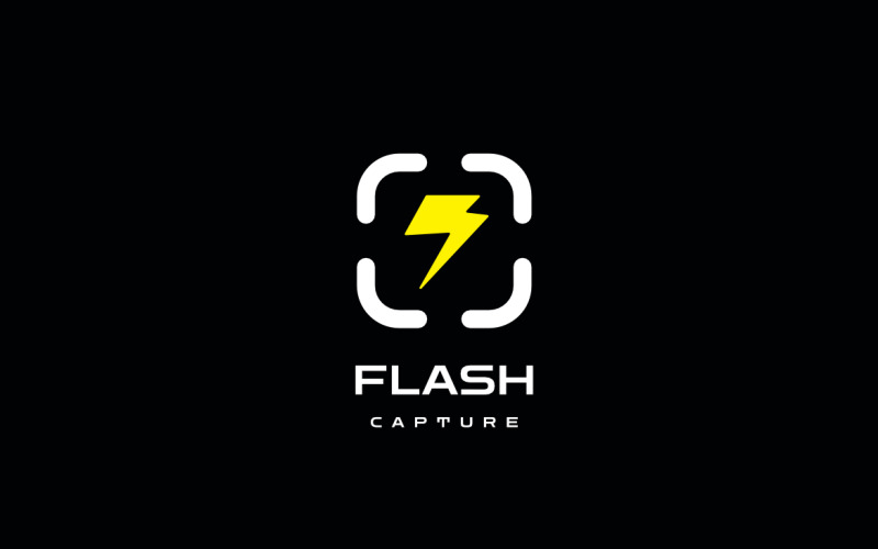 Flash Capture Startup Clever Logo Logo Template