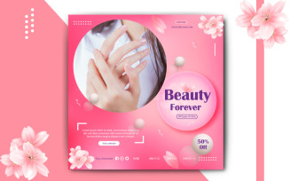 Beauty Forever Social Media Banner