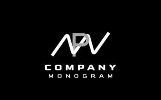 Monogram Letter NPN Logo