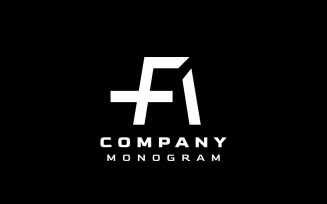 Monogram Letter TFA Modern Logo Design