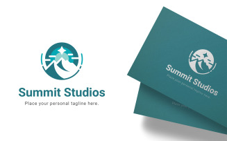 Mountain Summit Logo Template