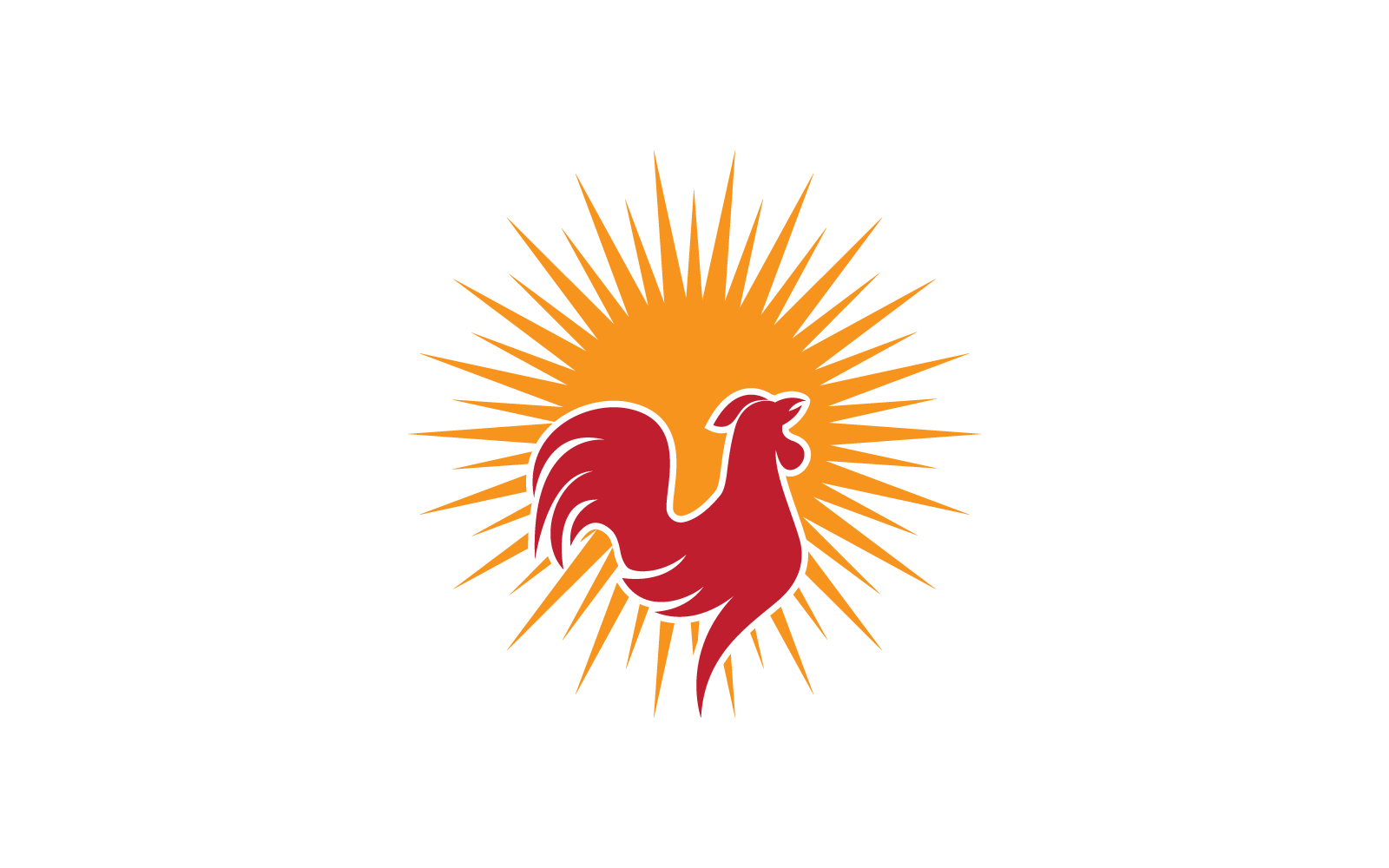 Rooster Logo Vector Illustration Template Logo Template
