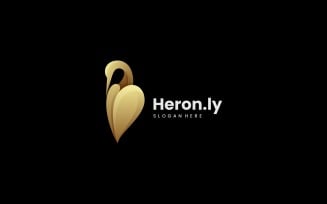 Heron Luxury Logo Template
