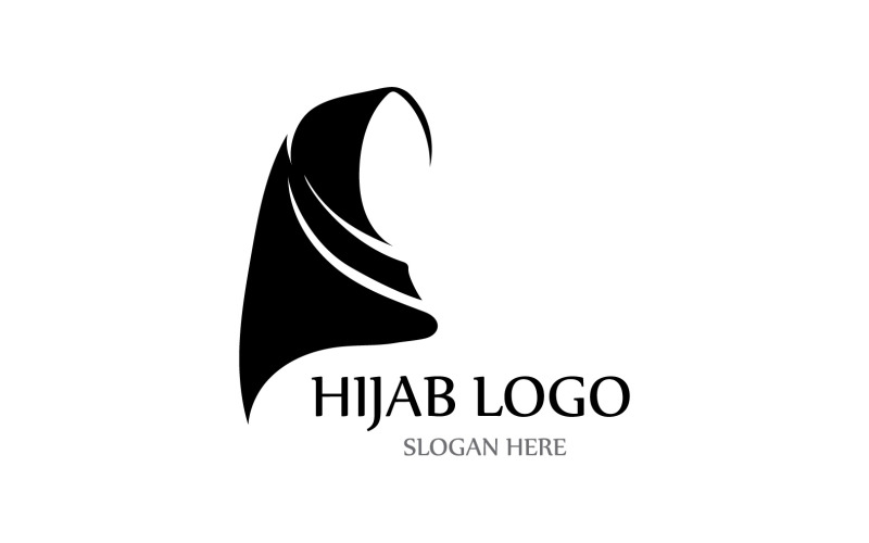 Hijab Logo And Symbol Template V5 Logo Template