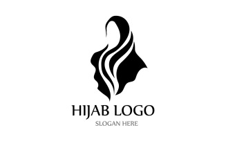 Hijab Logo And Symbol Template V6