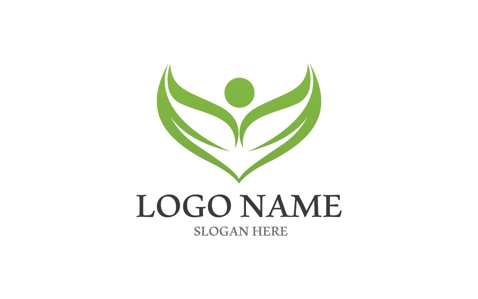 Template #245757 Green Logo Webdesign Template - Logo template Preview