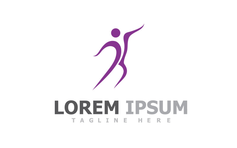 Health Life People Success Logo Template V16