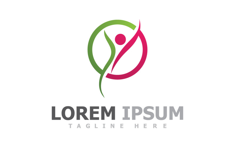 Health Life People Success Logo Template V29