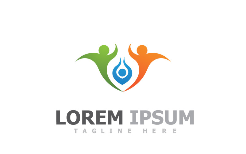 Health Life People Success Logo Template V33