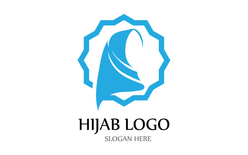 Hijab Logo And Symbol Template V13 Logo Template