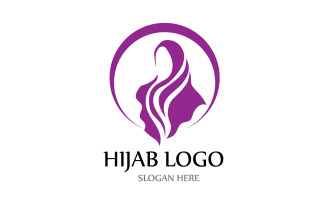 Hijab Logo And Symbol Template V14