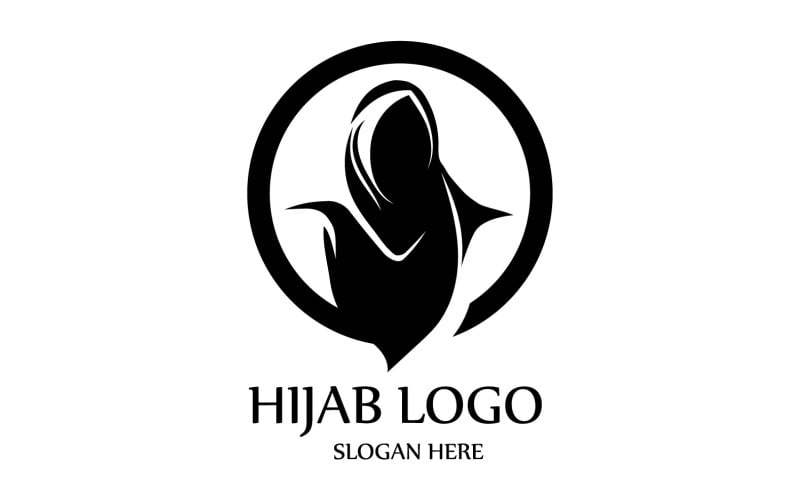 Hijab Logo And Symbol Template V16 Logo Template