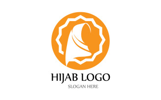 Hijab Logo And Symbol Template V18