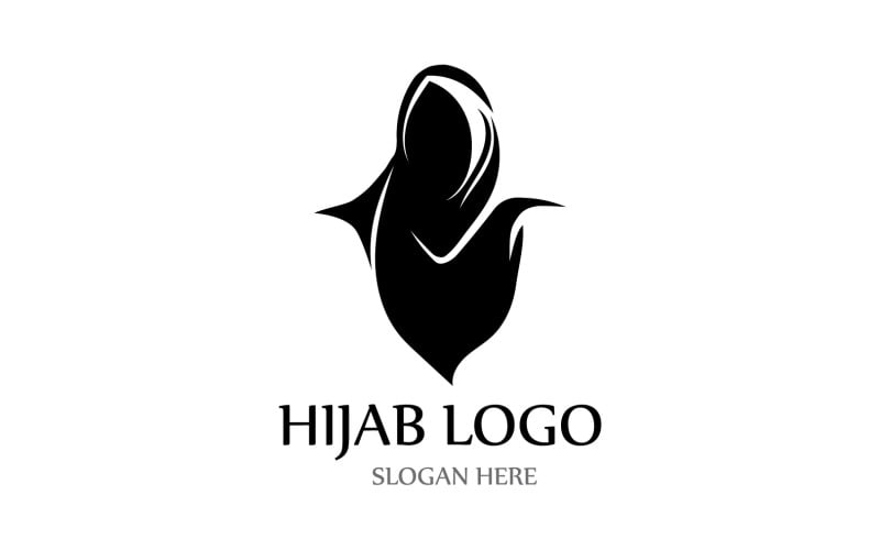 Hijab Logo And Symbol Template V19 Logo Template