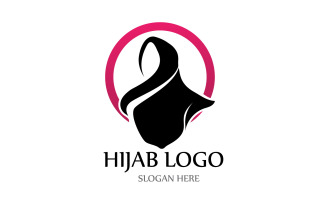 Hijab Logo And Symbol Template V23
