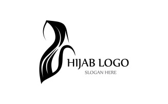 Hijab Logo And Symbol Template V7