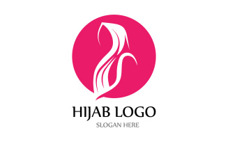 Hijab Logo And Symbol Template V8