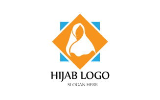 Hijab Logo And Symbol Template V9