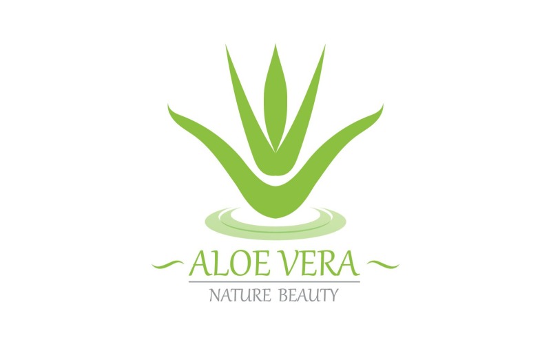 Aloe Vera Logo Nature Template V1 Logo Template