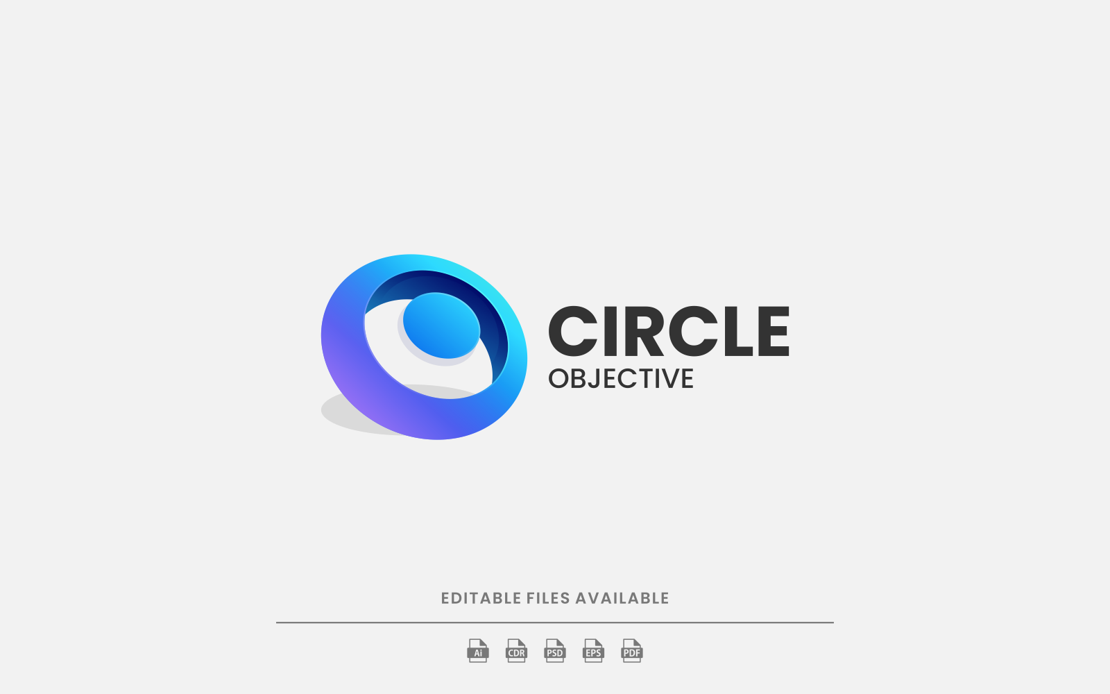 Circle Gradient Logo Template
