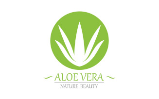 Aloe Vera Logo Nature Template V21