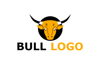 Bull Custom Design Logo Template 2