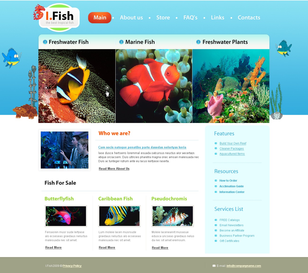 fish-website-template-24651