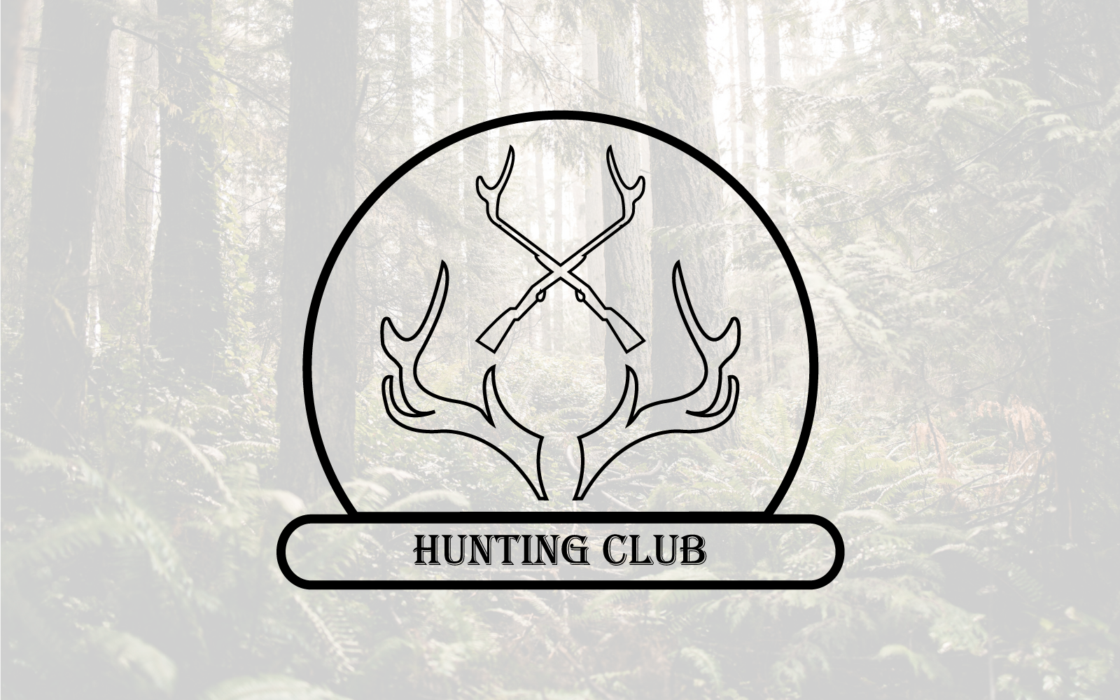 Hunting Club Logo Template