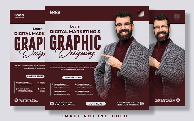 Kit Graphique #246184 Digital Marketing Divers Modles Web - Logo template Preview