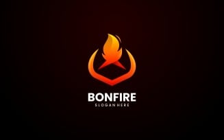 Bonfire Gradient Logo Style