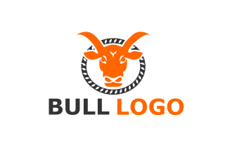 Bull Custom Design Logo Template 9