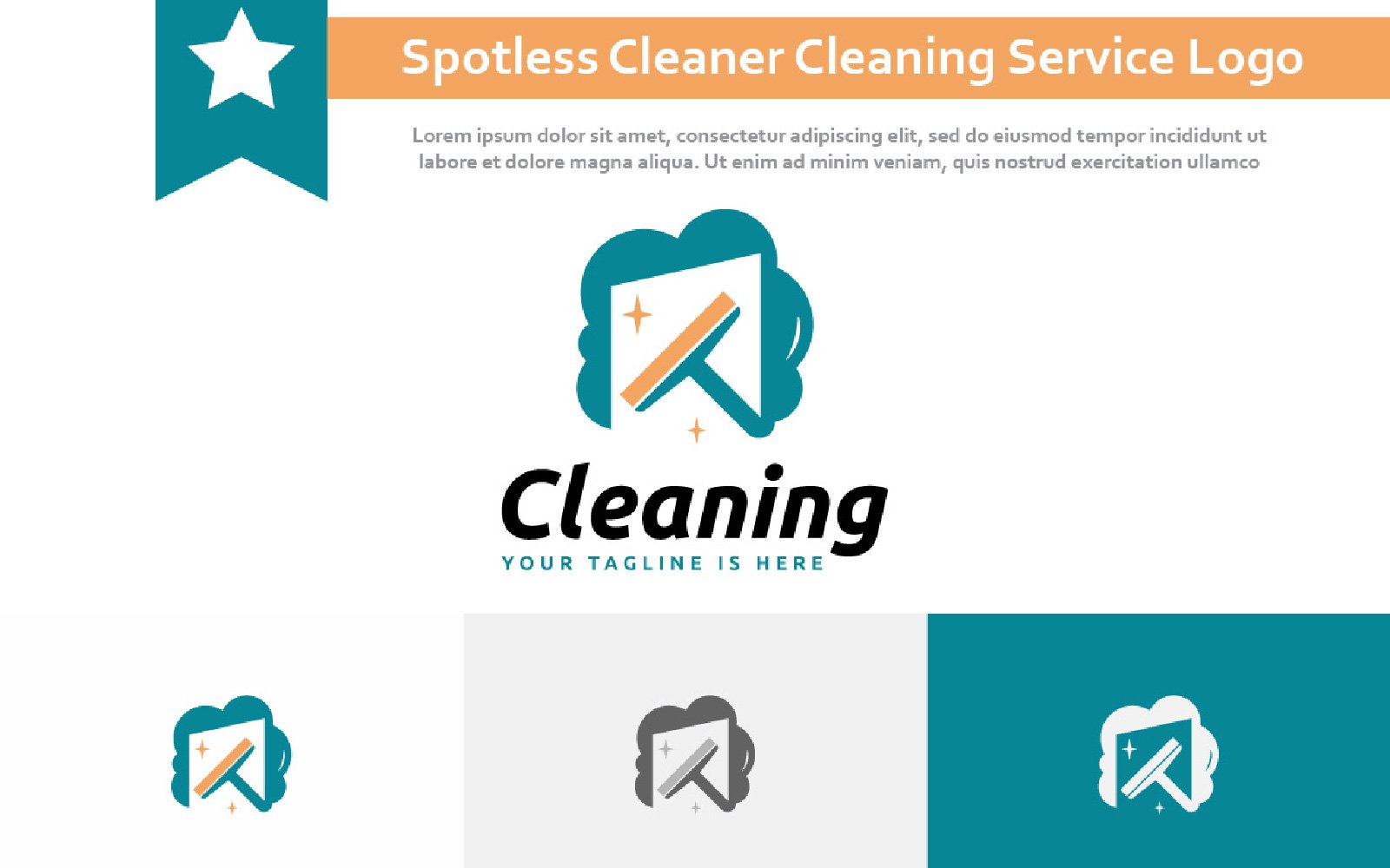 Kit Graphique #246291 Spotless House Divers Modles Web - Logo template Preview