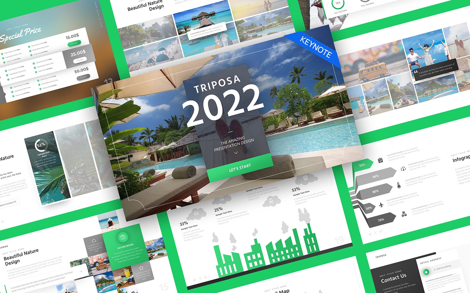 Kit Graphique #246329 Plage Bleu Web Design - Logo template Preview