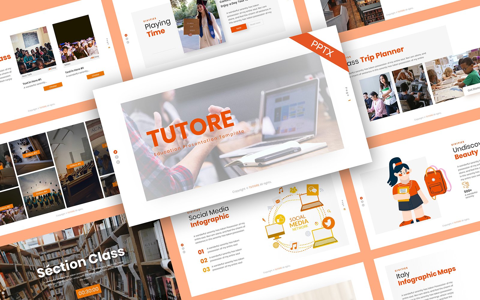 Template #246330 Classroom Colorful Webdesign Template - Logo template Preview