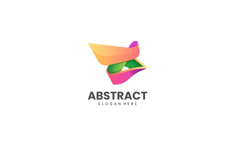 Abstract Colorful Logo Style Logo Template