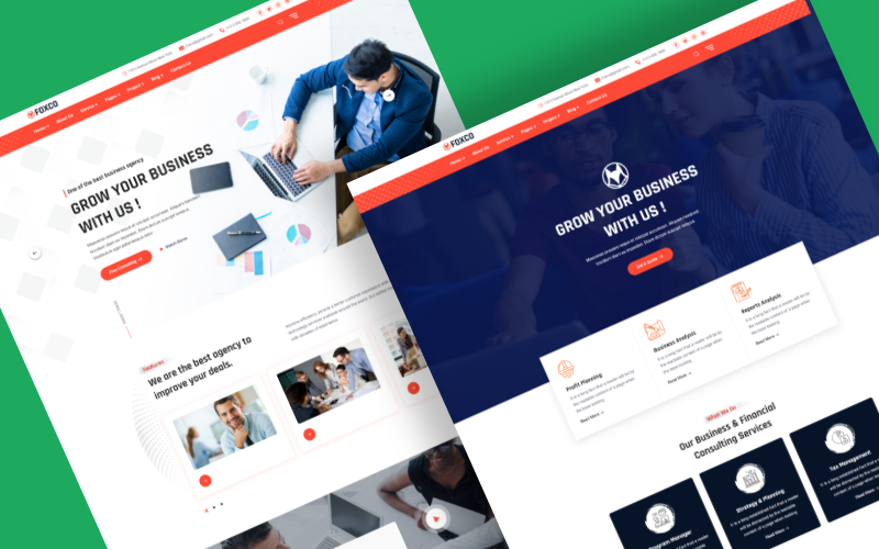 Xirisoft - Technology Consulting HTML Template Website Template
