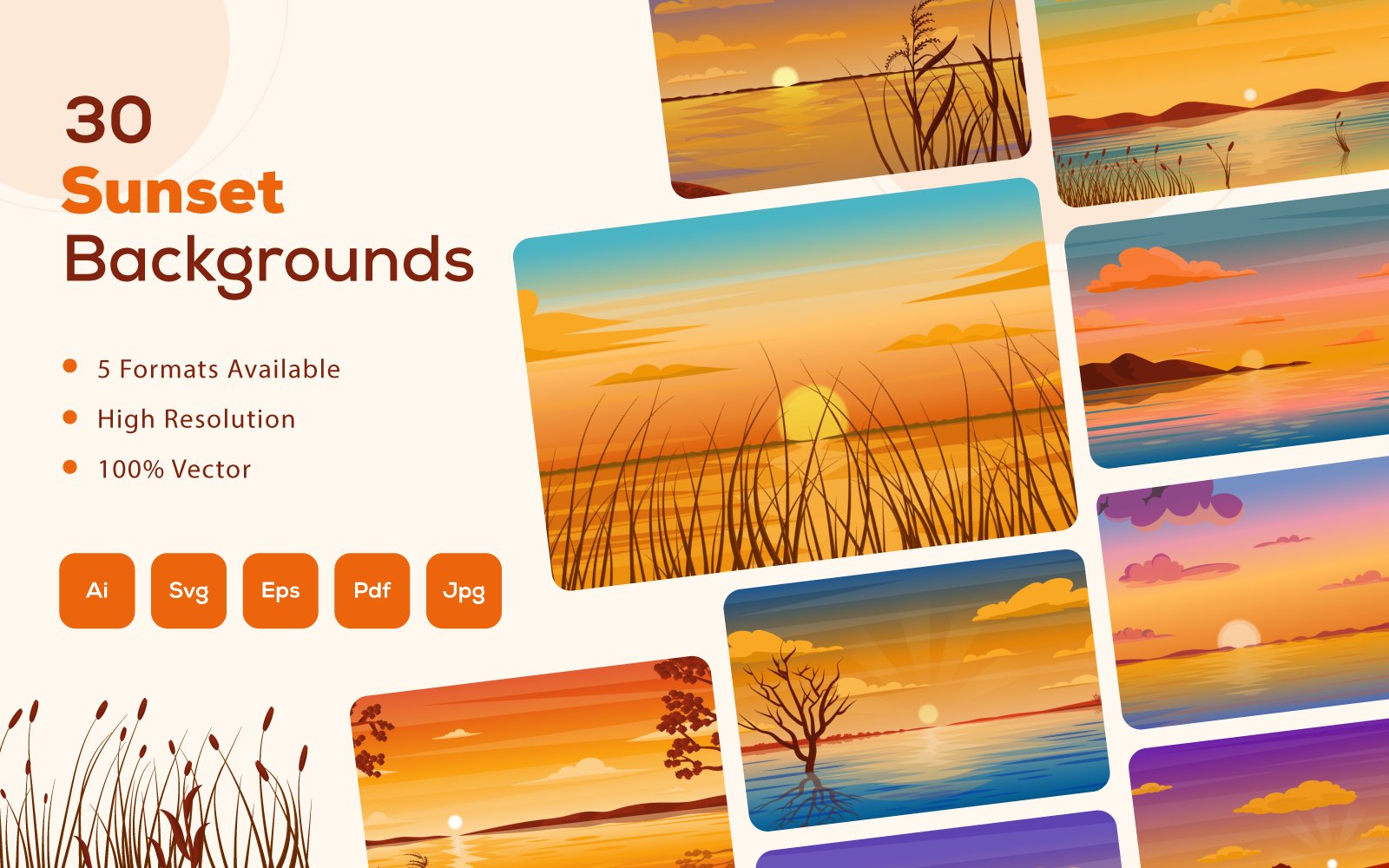 Template #246405 Flat Backgrounds Webdesign Template - Logo template Preview